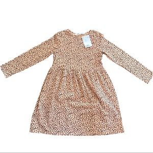 Leopard girls dress